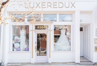 Exterior of bridal salon Luxe Redux Bridal