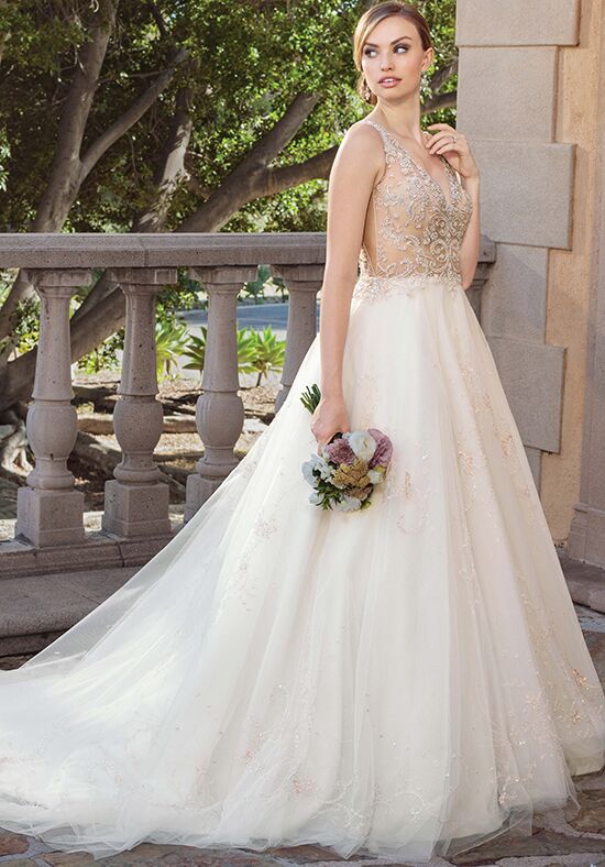 Saloon style cheap wedding dresses