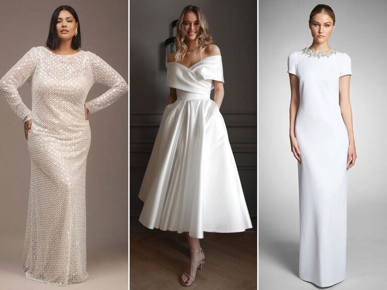 23 Wedding Dresses for Older Brides From Casual to Chic