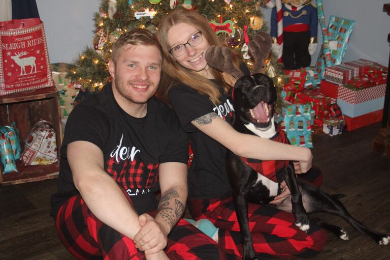 First family christmas photos