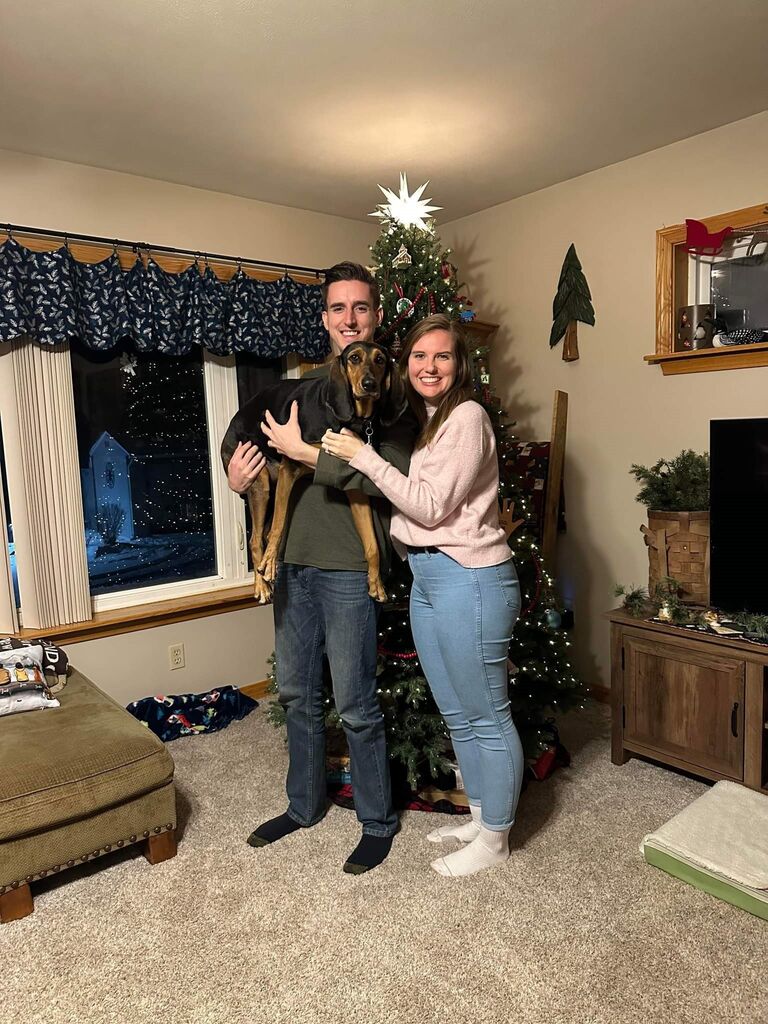 First Christmas with Amelia!