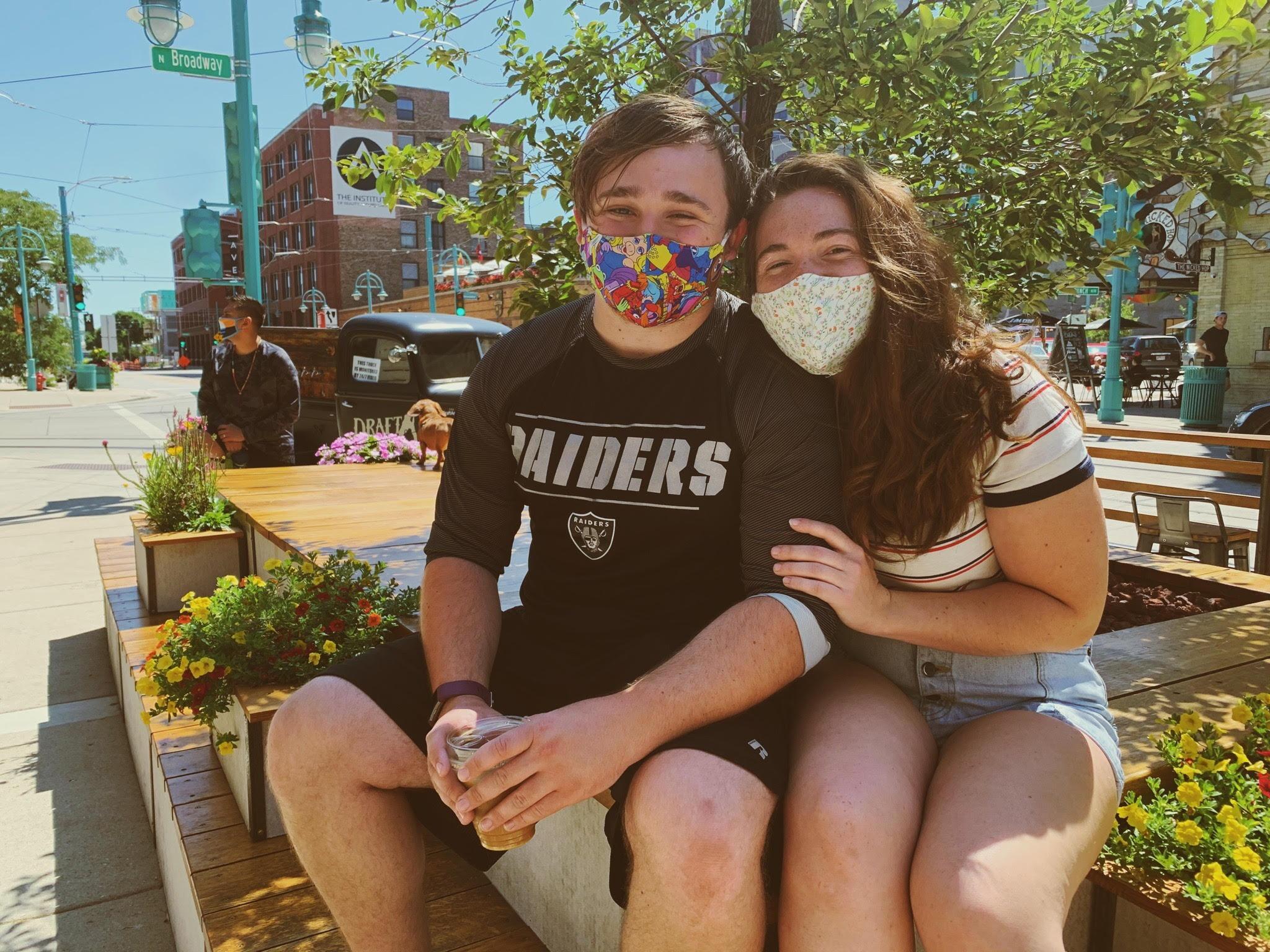 Our first time in Milwaukee together