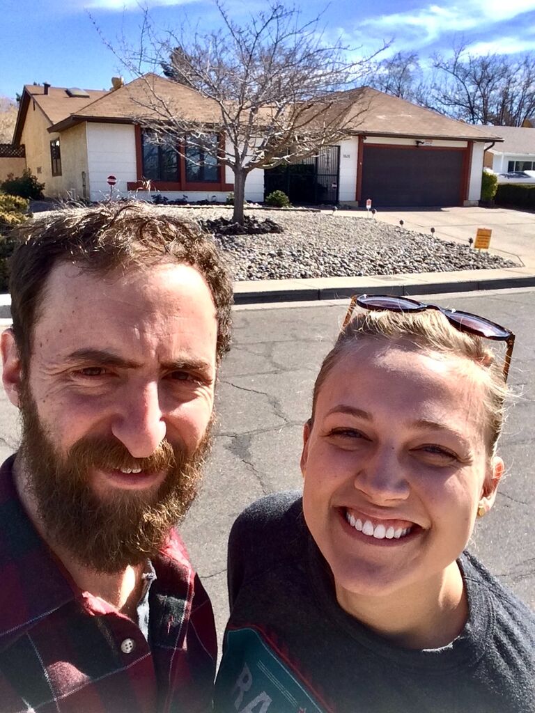 Our first road trip we went down to Albuquerque. Jeri wanted to see the Breaking Bad house, Aaron had not yet seen the show. Jeri still has a thing for Aaron Paul. 