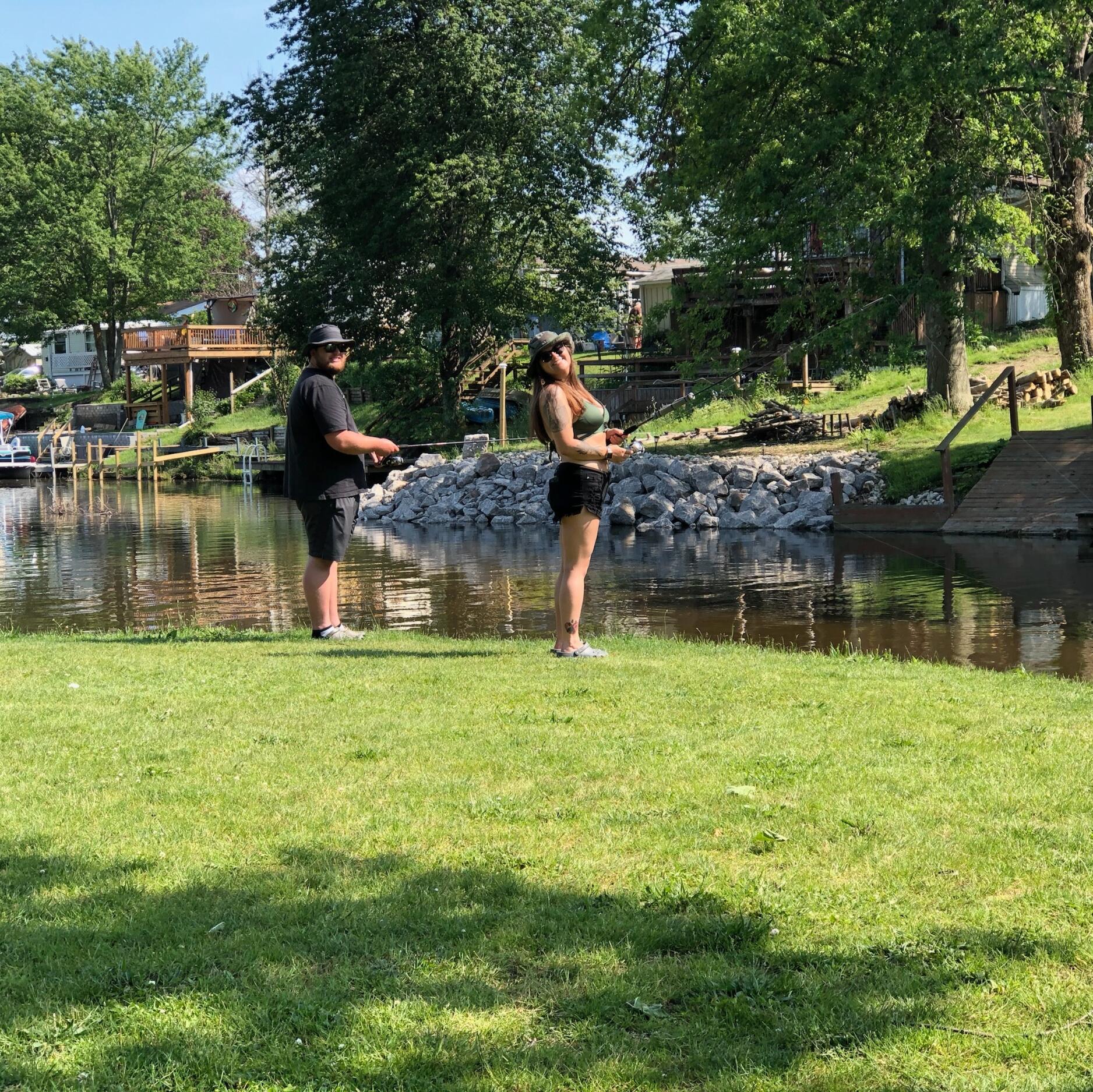Gone fishing @ Holiday Camplands