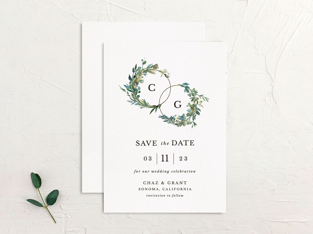 simple save the dates