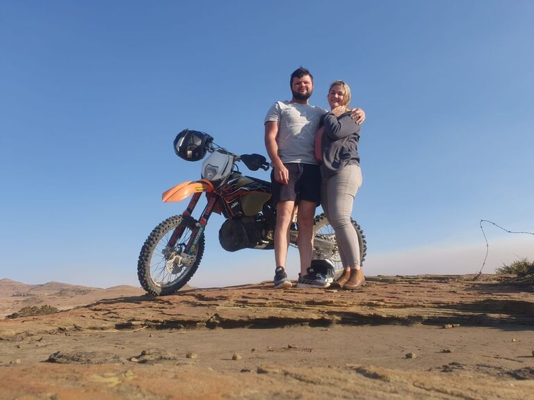 In our happy place.