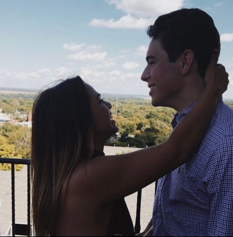 Met at the University of Kansas at Max's fraternity Phi Gamma Delta