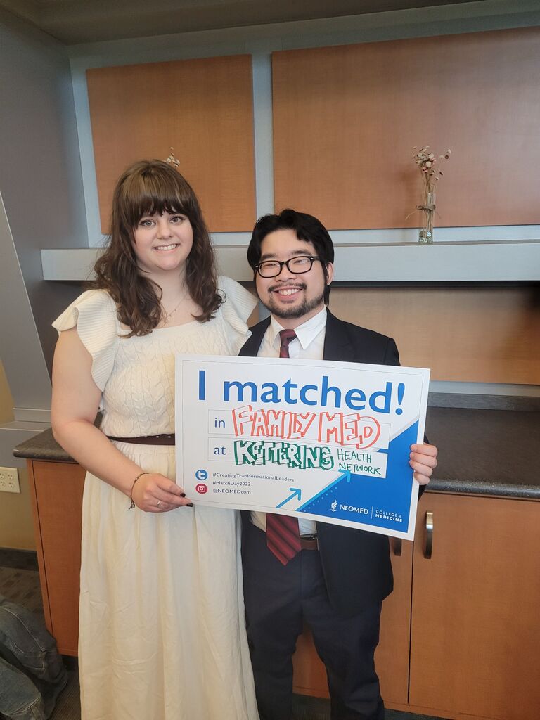 Match Day! The day we found out we were moving to Dayton, Ohio.
