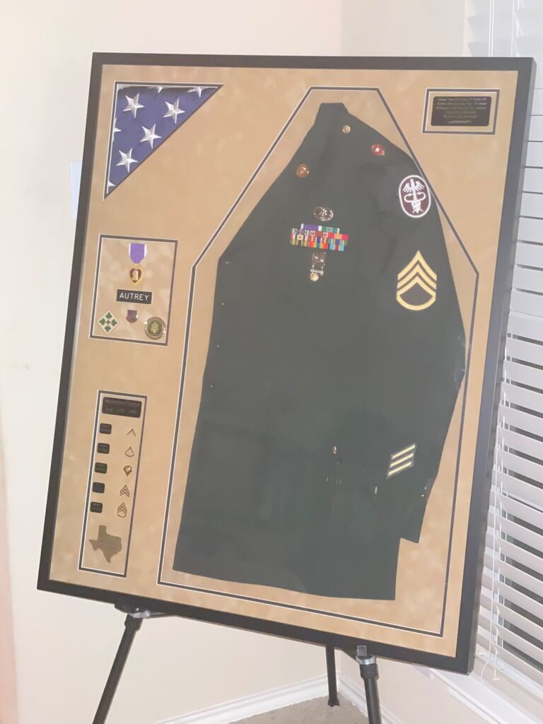 Tee was medically retired from the U.S. Army