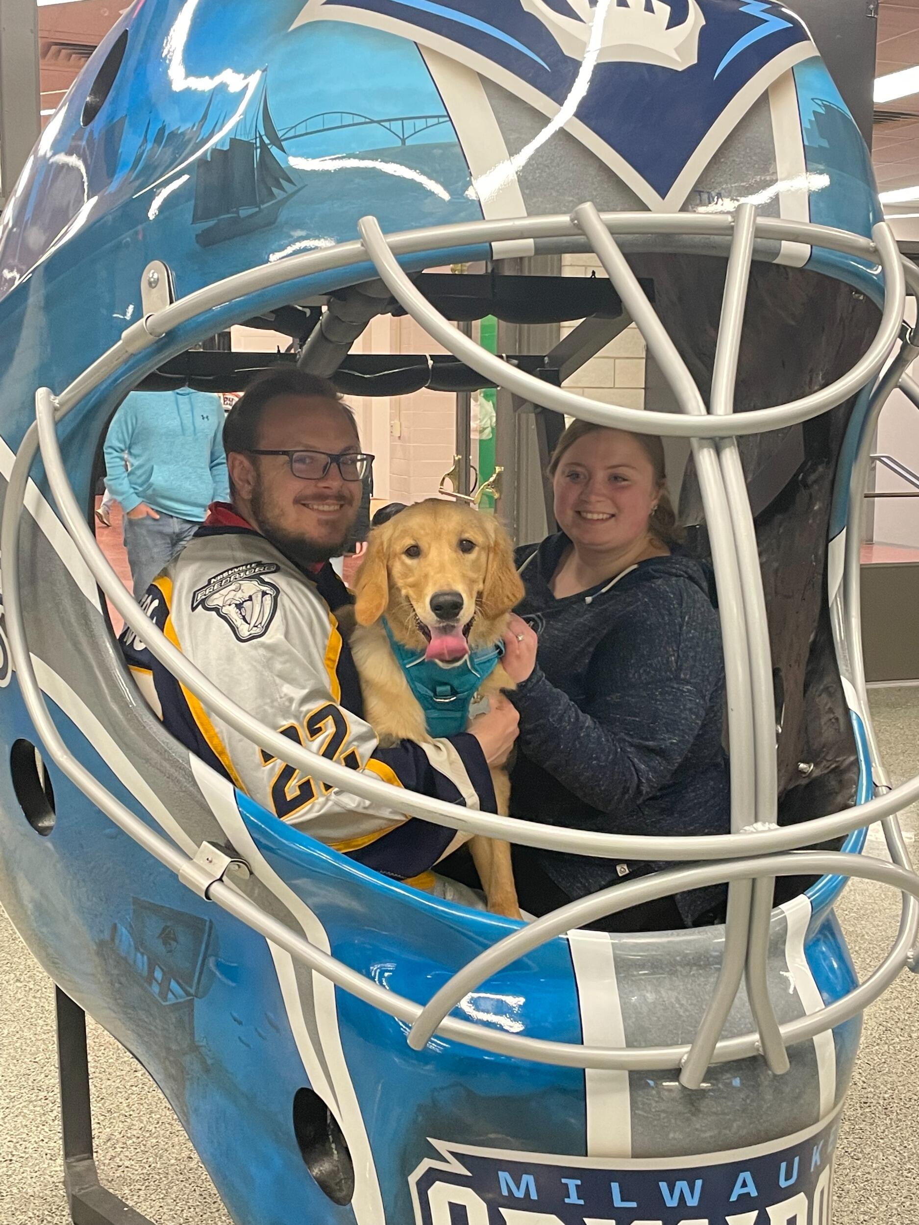 Forest goes to his first Milwaukee Admirals game