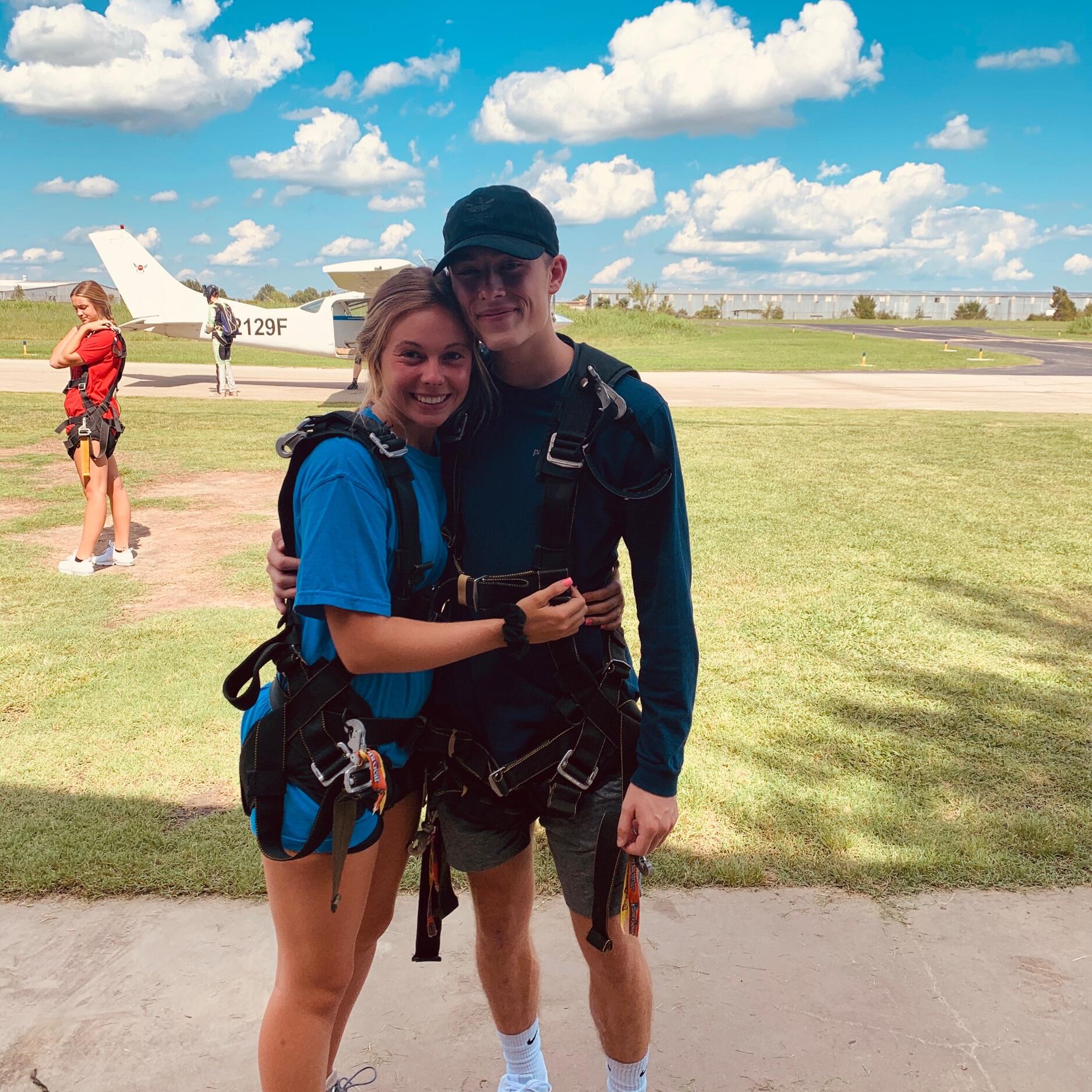Went skydiving!
