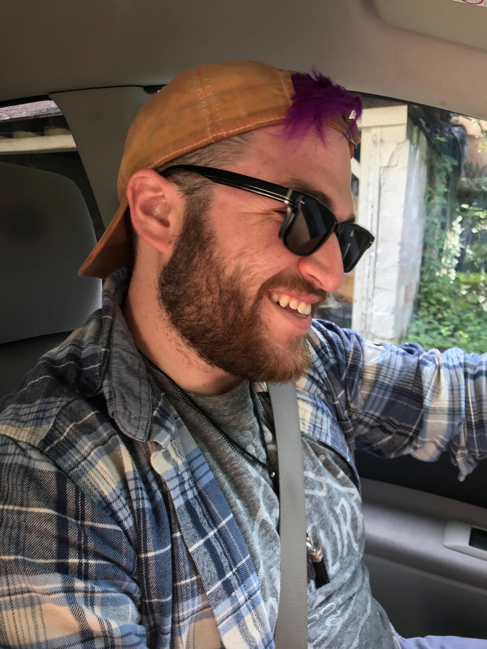 Look at how cute his face is!! His smiley eye crinkles are one of my favorite Jeffrey features. This was the day I started to fall in love. 