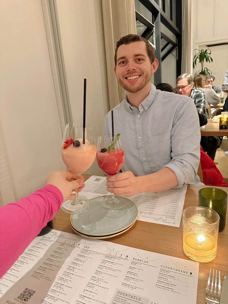 Valentine's Day in Nashville at one of our favorite restaurants, Sixty Vines! 