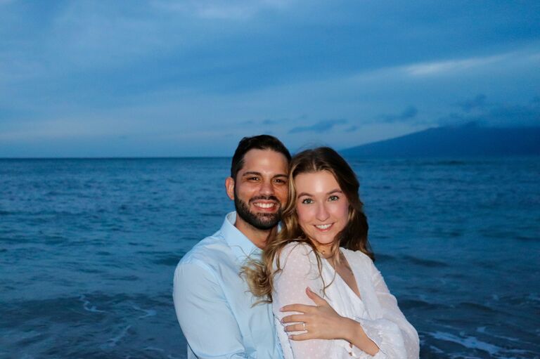 Mack and Eric in Maui, Hawaii
