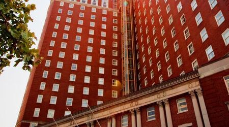 Providence, Rhode Island, Exterior View of the Biltmore Hotel (100