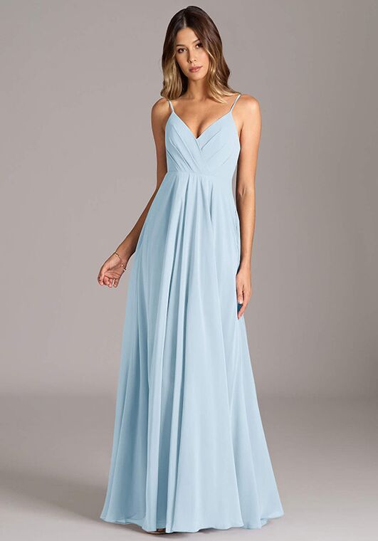 princess polly baby blue dress Blue ﻿Bridesmaid Dresses – Babyboo Fashion main image 0