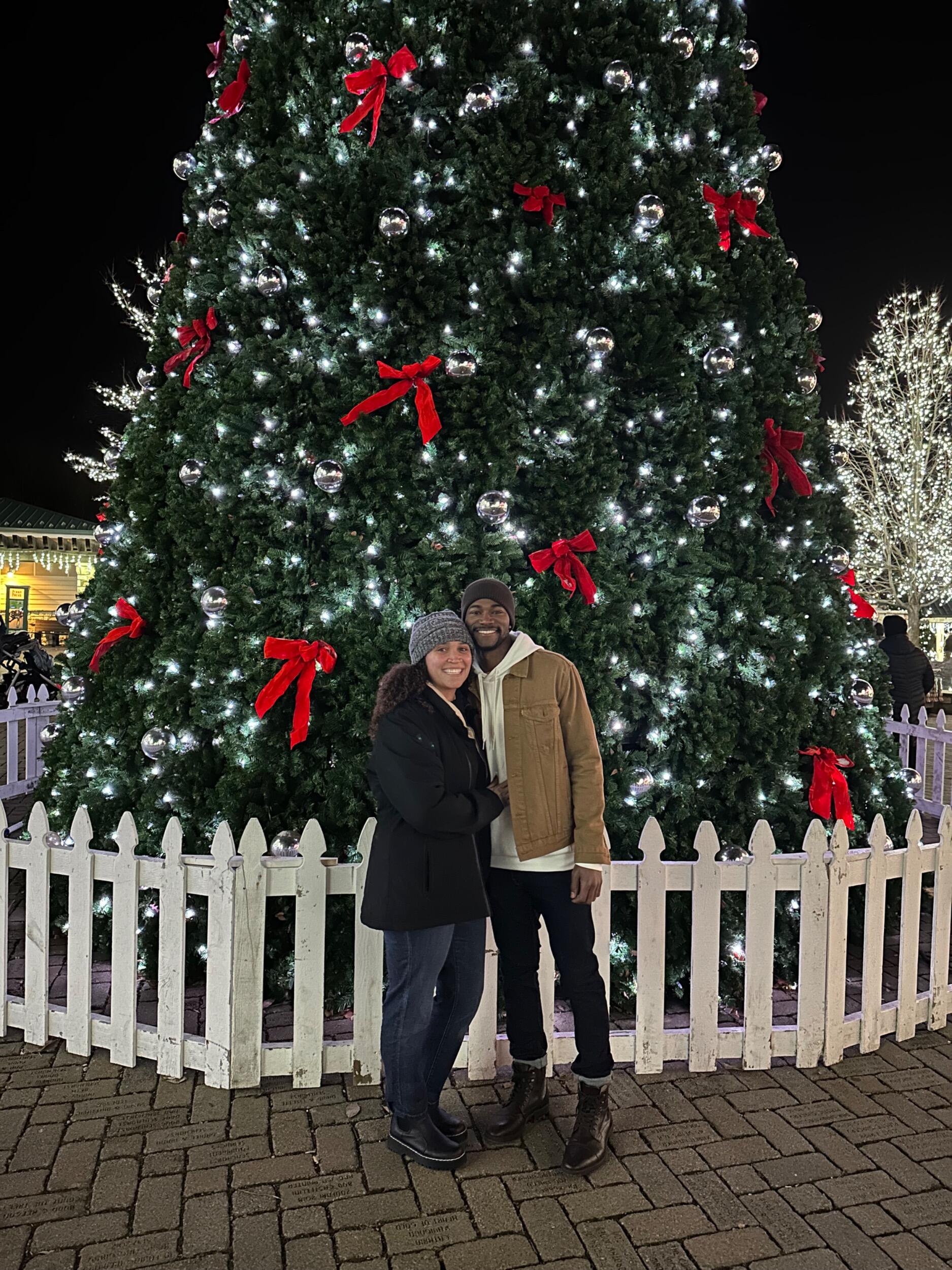 While Tevin met Mackenzie’s mom during the move, she didn’t meet the Riddles until Tevin brought her home for Christmas, where she experienced the Cincinnati Zoo Lights and a Bengals game. 