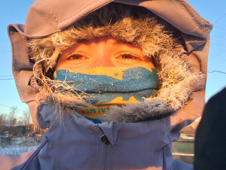 Back in Bethel, Kara froze in the tundra, caught her first pike manaqing (ice fishing), and volunteered in several dog sled races including the Kuskokwim 300...