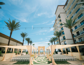 The Waterfront Beach Resort, a Hilton Hotel wedding venue in Newport Beach, California