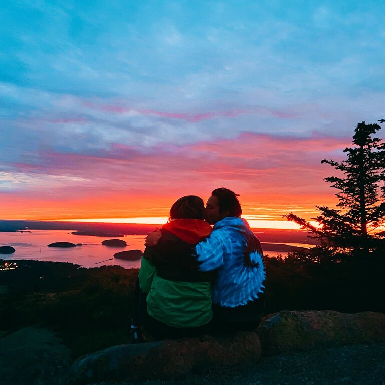 Throughout their time living in the Northeast, days spent hiking mountains and chasing waterfalls together cultivated their appreciation of the outdoors.