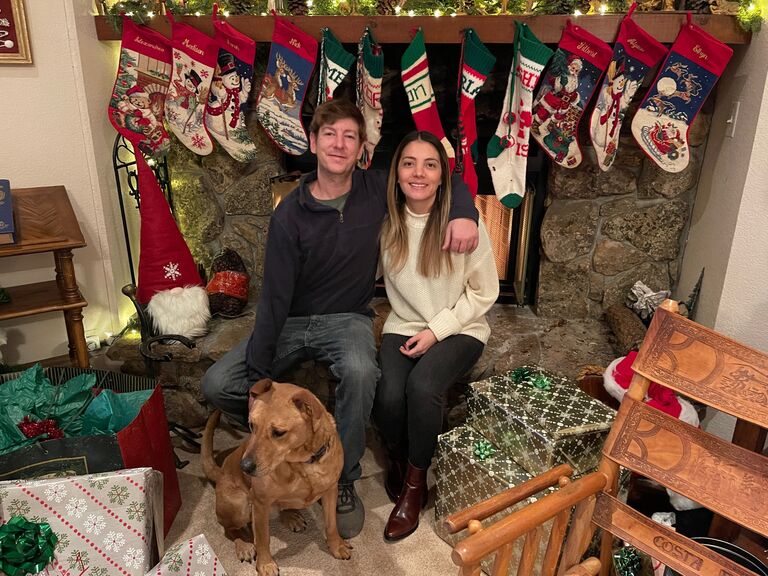 Evergreen, CO. Christmas with our families,
