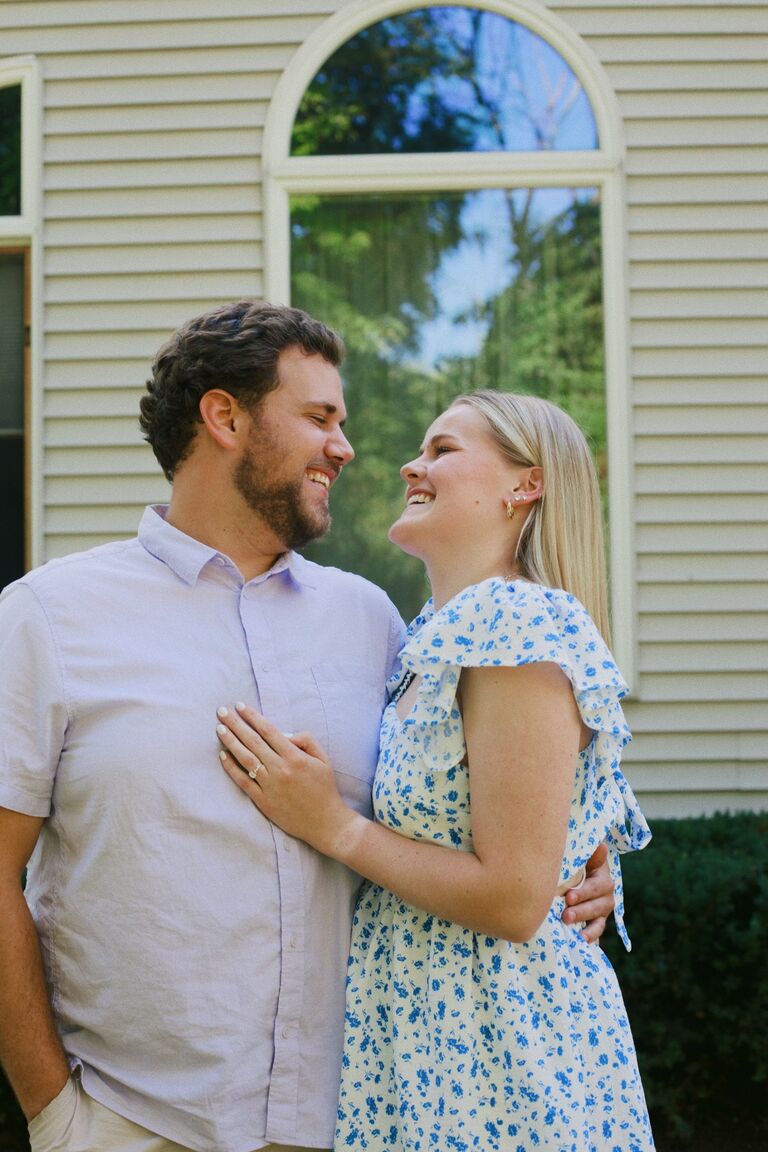 THE BEST DAY EVER!! While Morgan thought she was going home for an eye doctor appointment and a photoshoot with a friend, Seth had planned the most amazing engagement surprise and party afterwards. All of our closest family and friends were there to celebrate alongside us.