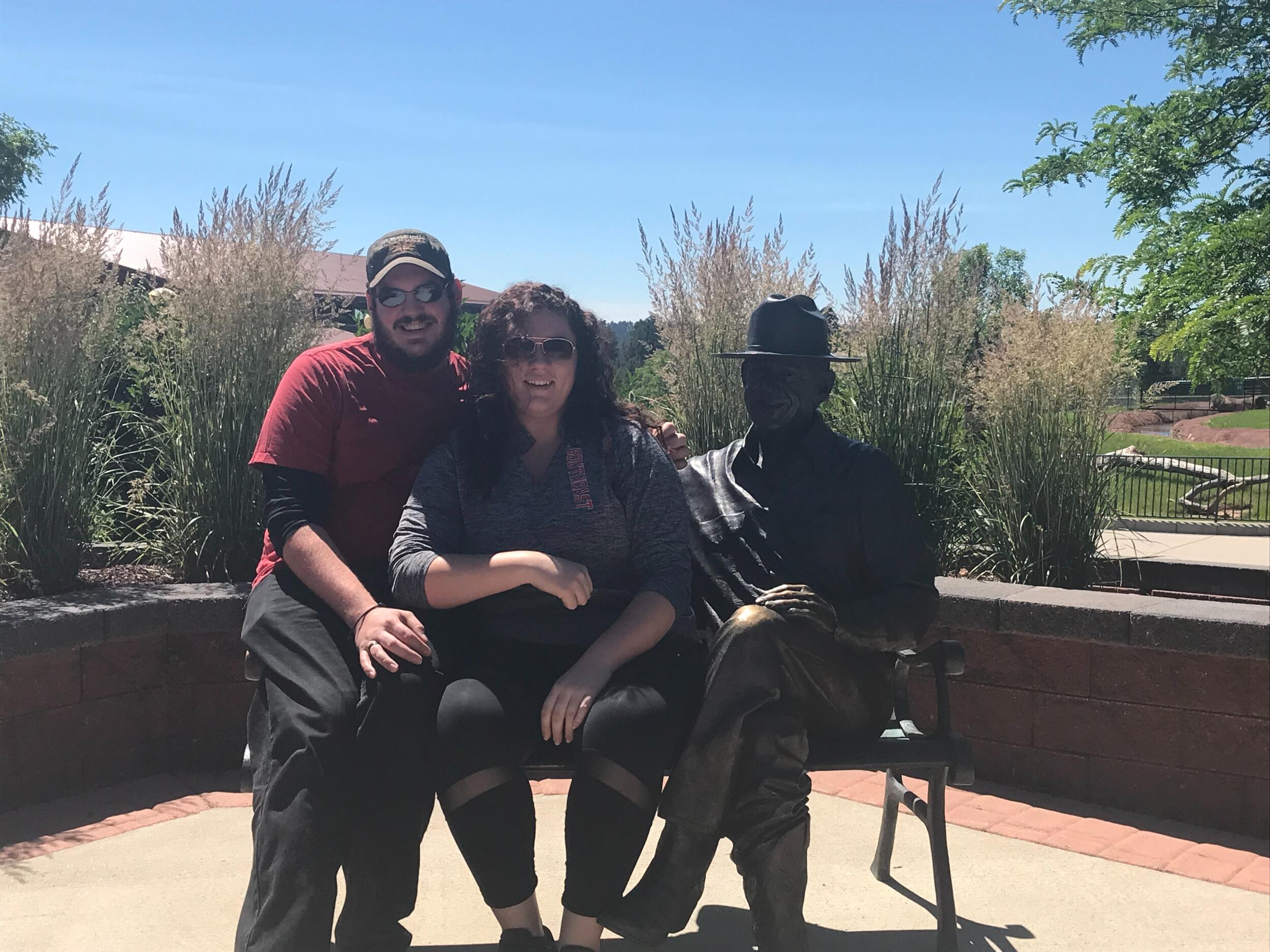 We went to Bear Country! Does this picture look awkward? Don't judge, we had only been dating for two weeks