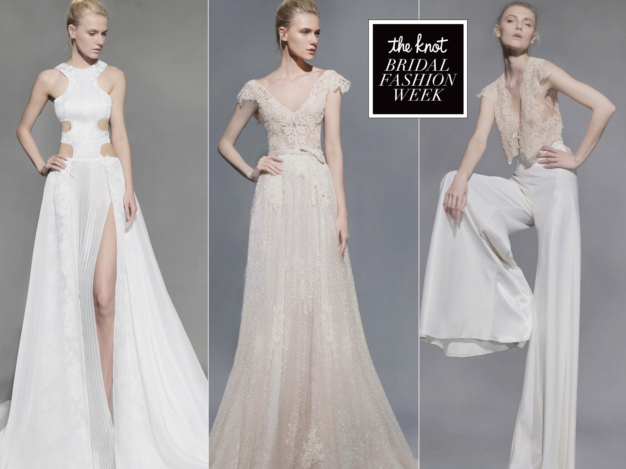 Victoria KyriaKides Spring Wedding Dresses: Bridal Fashion Week Photos