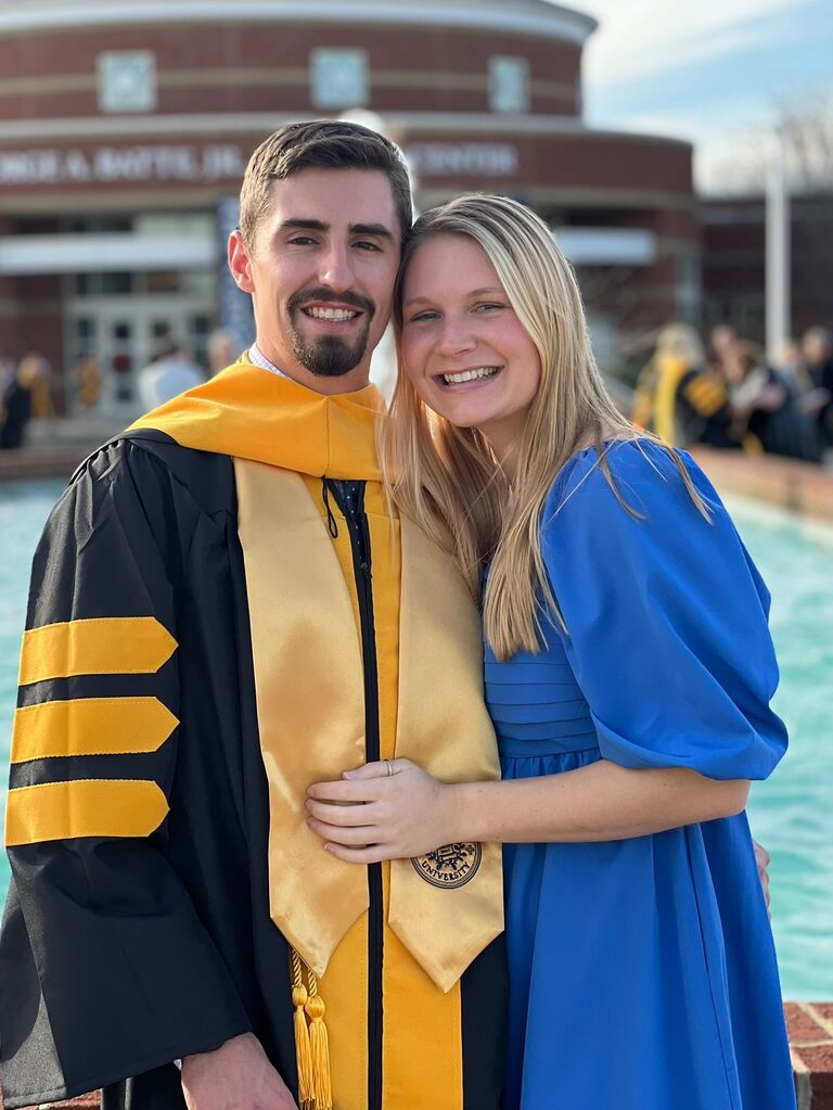 Dr. William Altemueller officially graduated from DPT school! 