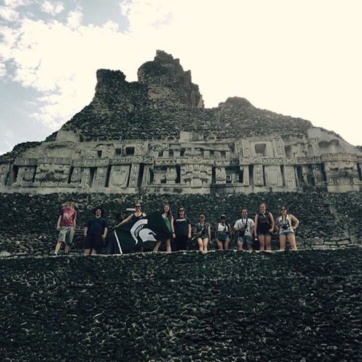 We met in May of 2017, on an archaeological field school in Belize through Michigan State.