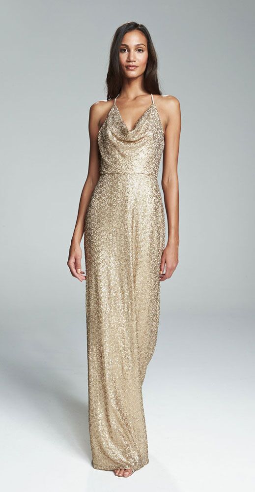 Gold Bridesmaid Dresses to Shop Now