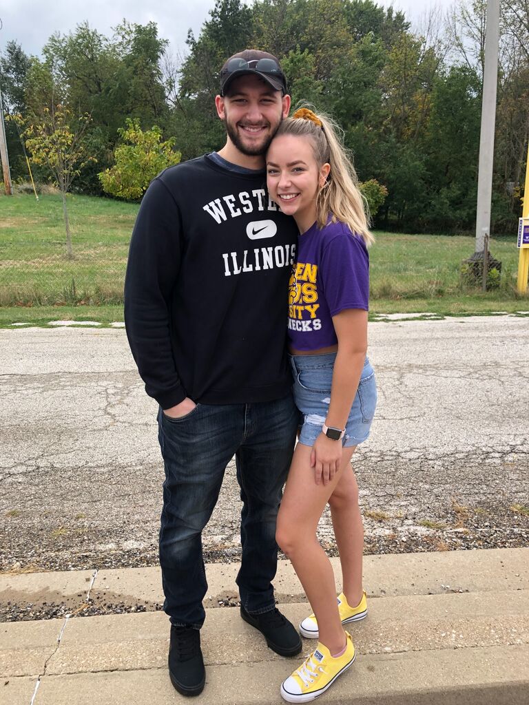 kyle's senior year homecoming tailgate