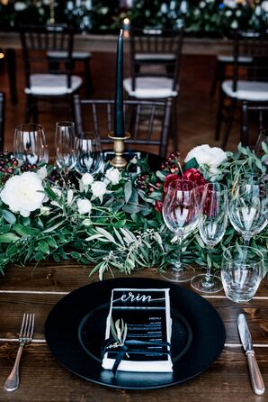 Black Wedding Centerpieces