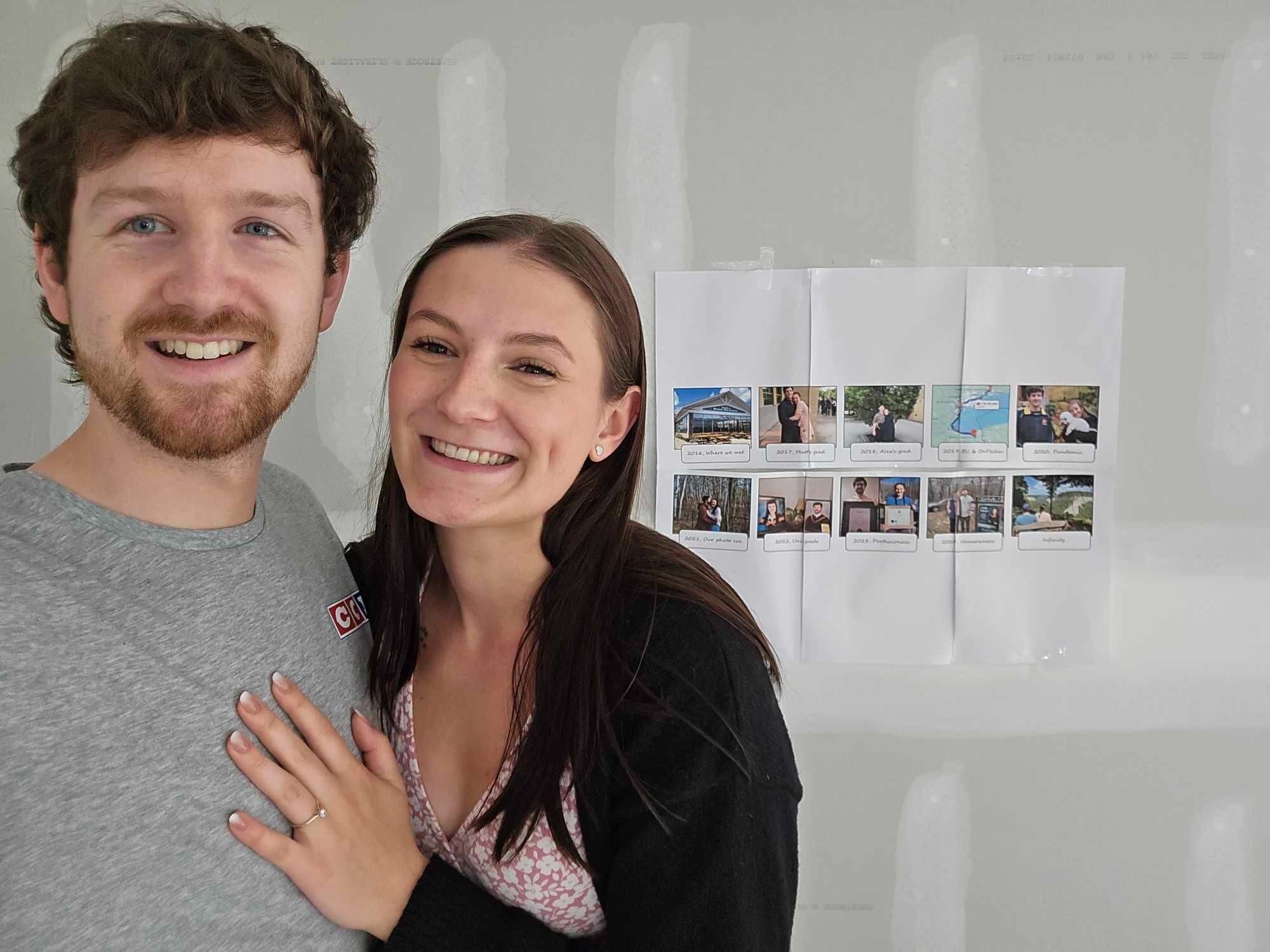 Eight anniversaries. Two heartbeats racing. One family. 