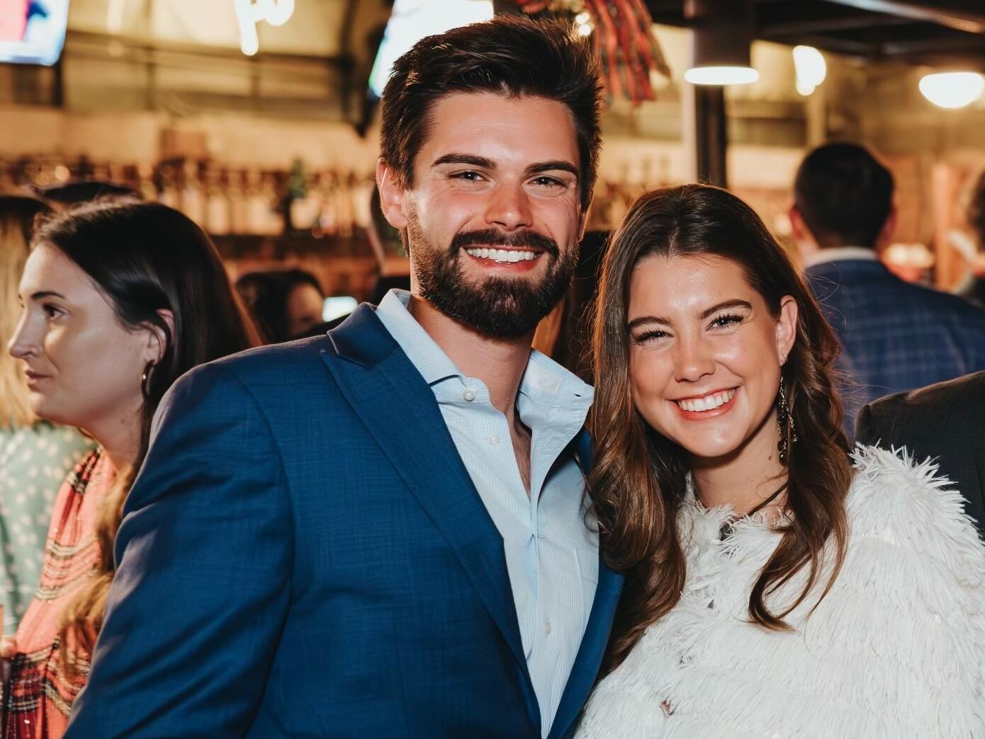 Barrett's work Christmas party. We'd only been on one or two dates but Barrett got a +1, so we had ourself an amazing time. Things were definitely going in the right direction!