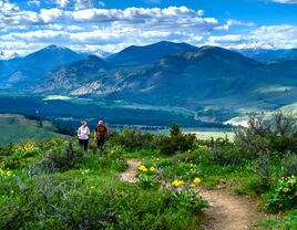 Cascade Mountains in Washington state.