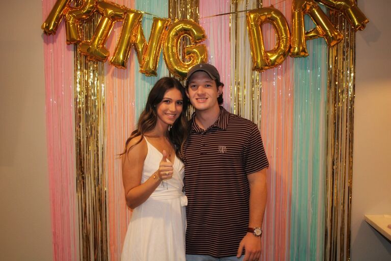 Alexis gets her Aggie Ring.