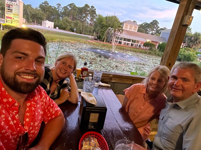 Bryan was able to join our family vacation in Seaside, Florida. This was such a special time with family and really allowed him to bond with my parents.