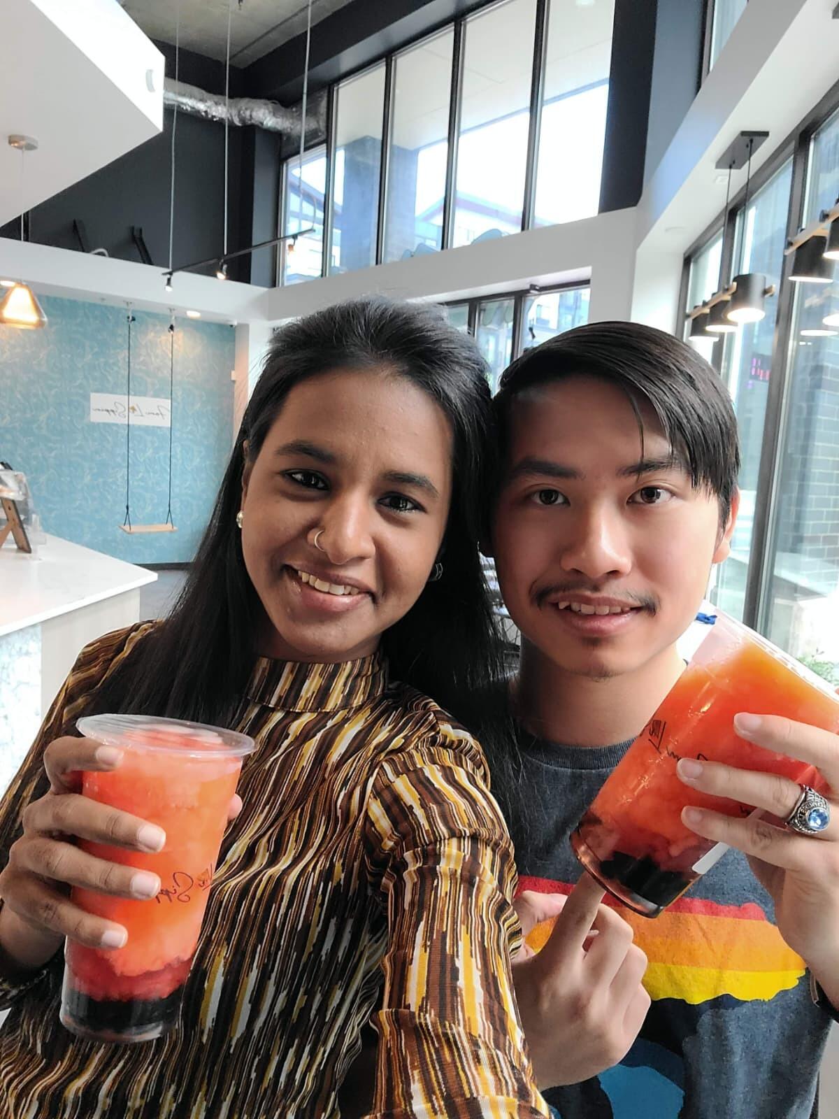 Our bond grew stronger and we became boba buddies.