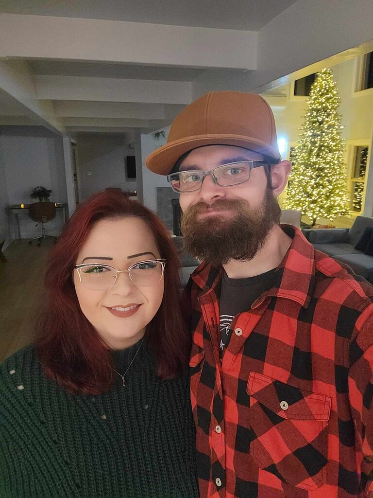 Christmas party at Brandon's work. It was at this moment I knew I wanted to get married there 💕