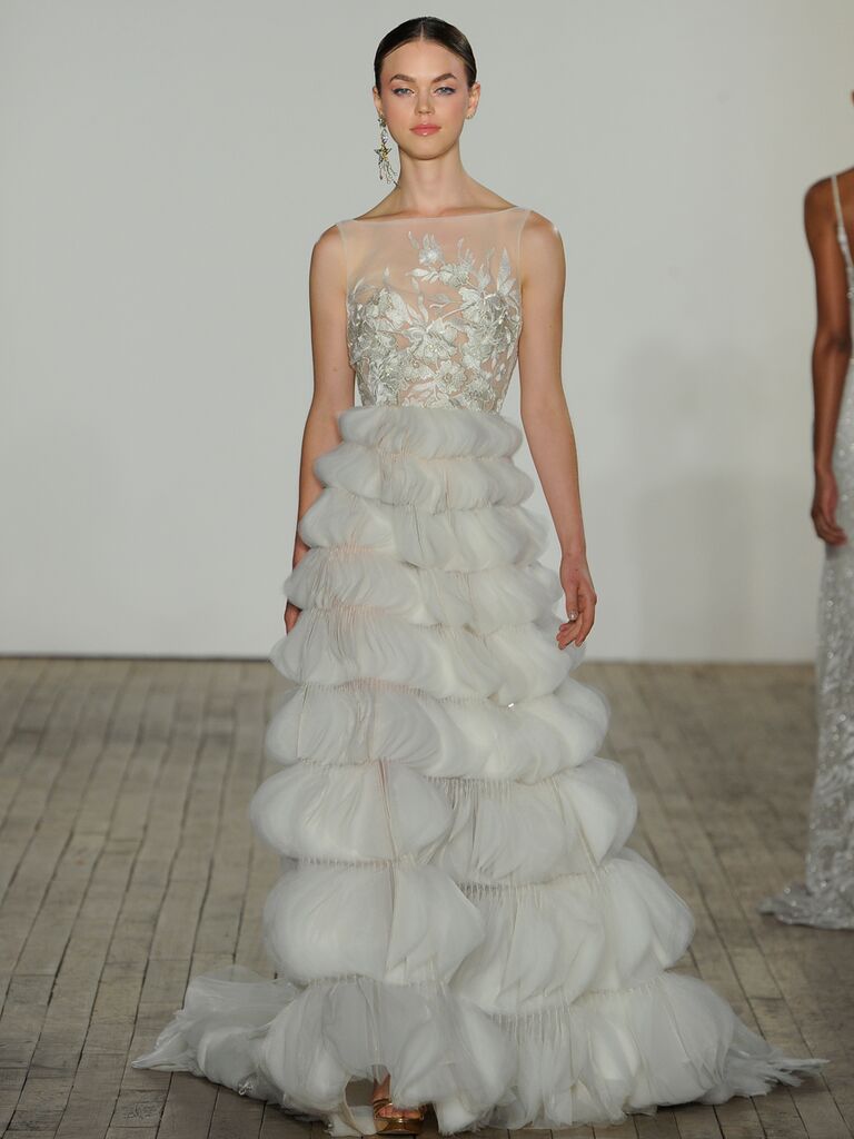  Lazaro  Fall 2019  Collection Bridal  Fashion Week Photos