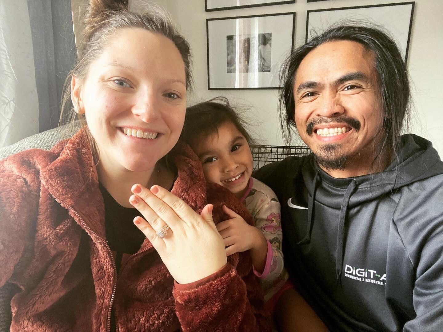 got engaged!