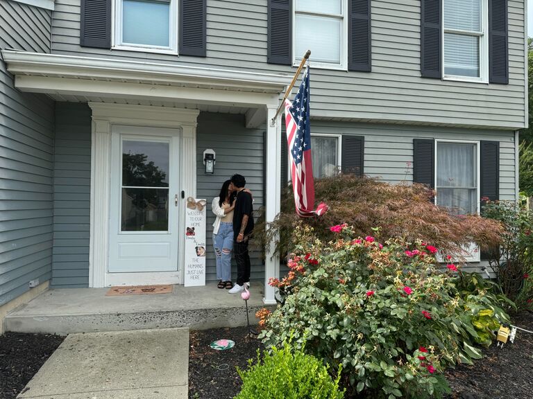 Little less than 3 months away before our "I do's" we closed on our first house together