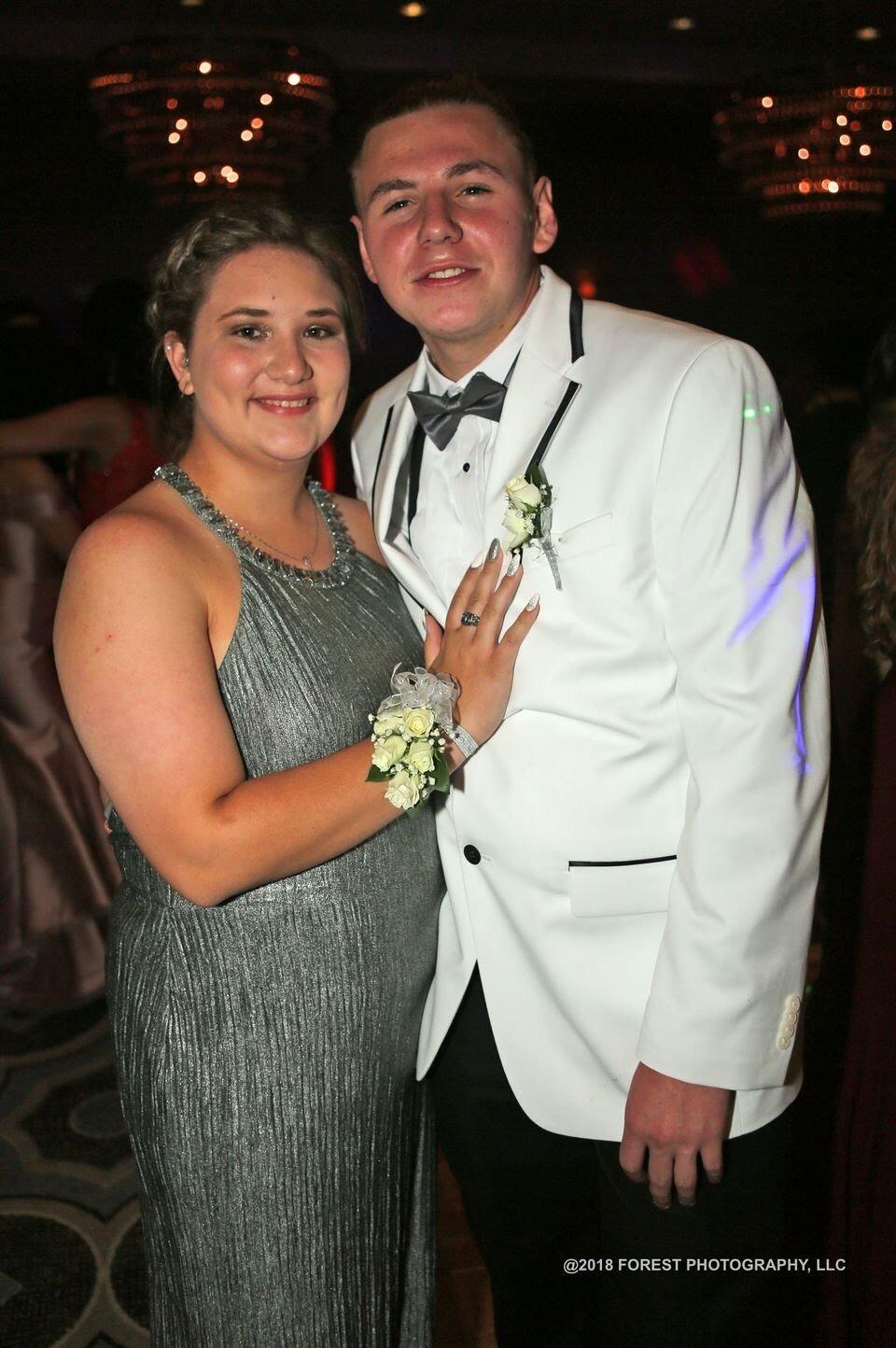 Sarrah's senior prom