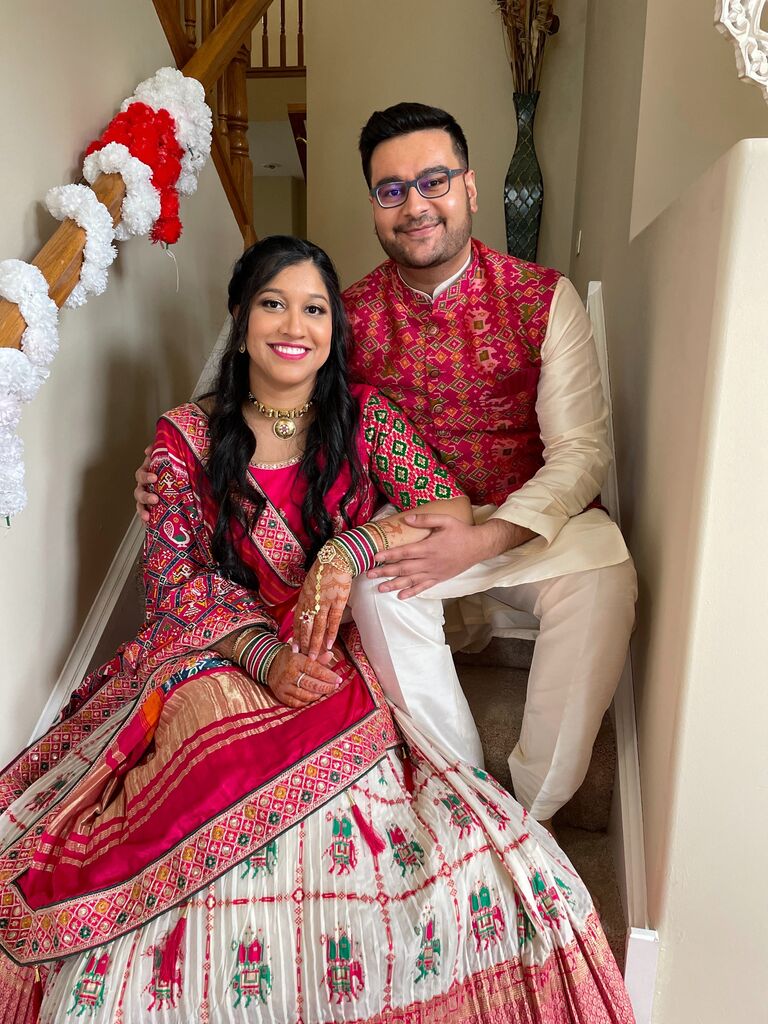 Fast forward two years, we did our coconut ceremony which symbolized that our families have accepted each other. It was a huge day for the both of us filled with love, laughter and a ton of sweets.