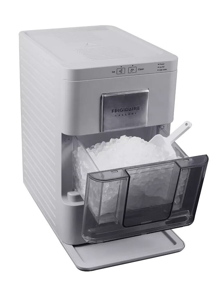 26lbs Countertop Ice Maker Portable Ice Machine Compact Mini Chip Maker  Nugget