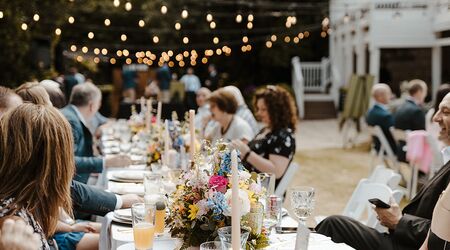 Neutral Boho Banquet Tables with Gold Details and Eucalyptus, Four Oaks  Manor, North Georgi…