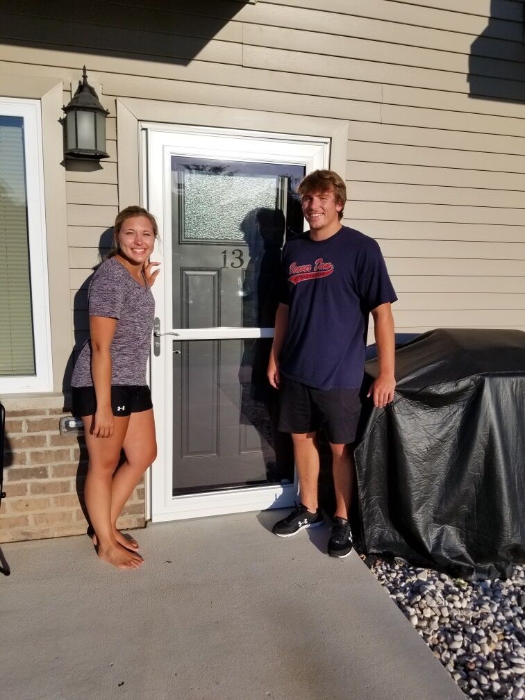 Moving into our first apartment!