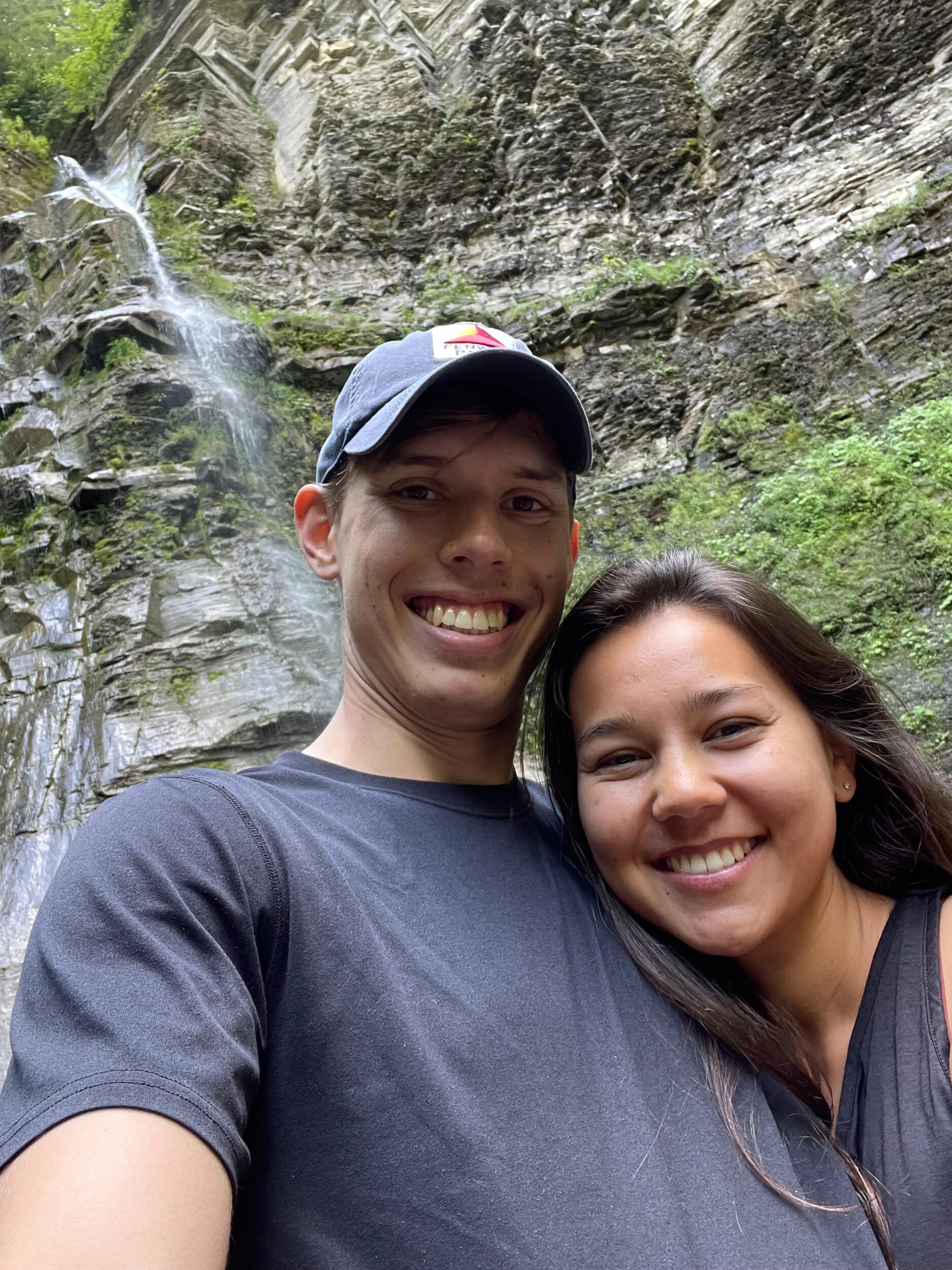 Eric takes Lienne to Eggleston Glen, where he trekked every summer with family while visiting the Finger Lakes. 