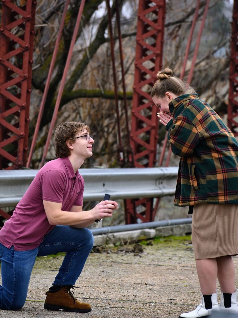 The Proposal ❤️
Fun Fact: It was a total surprise to Jorian and she bawled